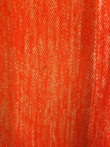 Second-Hand - Assorted Brands Red Colour Block Scarf - SwapUp