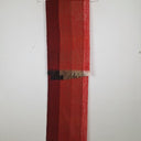 Second-Hand - Assorted Brands Red Colour Block Scarf - SwapUp