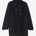 Second-Hand - Michael Kors Wool Blend Black Peacoat Coat Size 6 - SwapUp