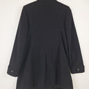 Second-Hand - Michael Kors Wool Blend Black Peacoat Coat Size 6 - SwapUp