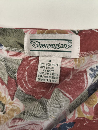 Second-Hand - Assorted Brands Retro Floral Playsuit Size M - SwapUp
