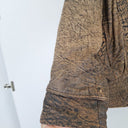 Second-Hand - Atelier 15 Rare Vintage Grunge Print Leather Jacket Size 10 - SwapUp