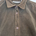 Second-Hand - Lavender Road Dark Olive Embroidered Detail Shirt Size 12 - SwapUp