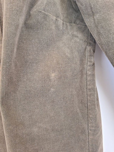 Second-Hand - Lavender Road Dark Olive Embroidered Detail Shirt Size 12 - SwapUp