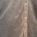 Second-Hand - Lavender Road Dark Olive Embroidered Detail Shirt Size 12 - SwapUp