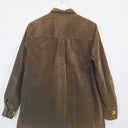 Second-Hand - Lavender Road Dark Olive Embroidered Detail Shirt Size 12 - SwapUp