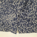 Second-Hand - Sportscraft Ink Blue Leopard Tailored Mini Skirt Size 10 - SwapUp
