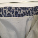 Second-Hand - Sportscraft Ink Blue Leopard Tailored Mini Skirt Size 10 - SwapUp