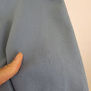 Second-Hand - Calvin Klein Steel Blue Straight Leg Pants Size 10 - SwapUp