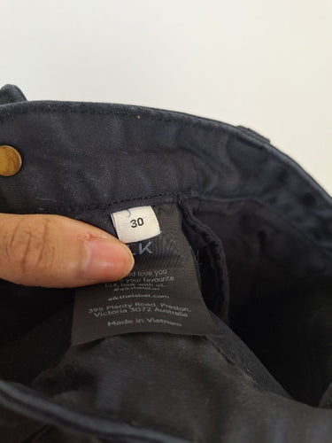 Second-Hand - Elk High Waist Cropped Jeans Size 12 - SwapUp