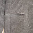 Second-Hand - Massimo Dutti Classic Wool Blend Grey Hounds tooth Blazer Size XS - SwapUp