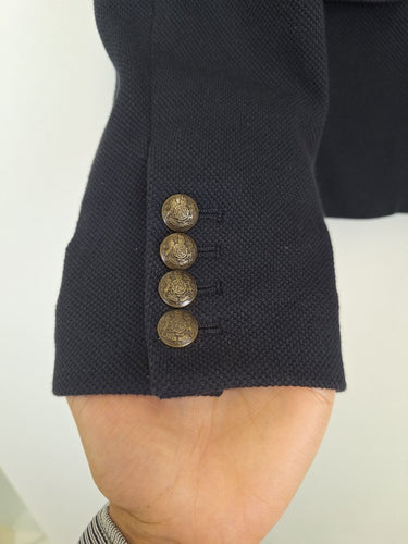 Second-Hand - Banana Republic Classic Navy Single Breasted Blazer Size XS - SwapUp