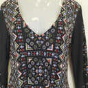 Second-Hand - Tigerlily Geometric Motif Plunge Dress Size XS - SwapUp