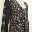 Second-Hand - Tigerlily Geometric Motif Plunge Dress Size XS - SwapUp