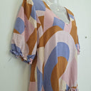 Second-Hand - Mister Zimi Pastel Swirl Mini Dress Size 8 - SwapUp