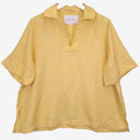 Second-Hand - Fine Day Buttercup Relaxed Collared Top Size M - SwapUp