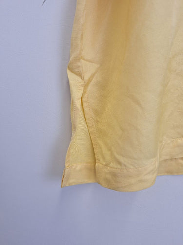 Second-Hand - Fine Day Buttercup Relaxed Collared Top Size M - SwapUp