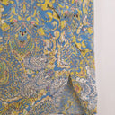 Second-Hand - The Ark Daisy Blue Boho Mini Dress Size M - SwapUp
