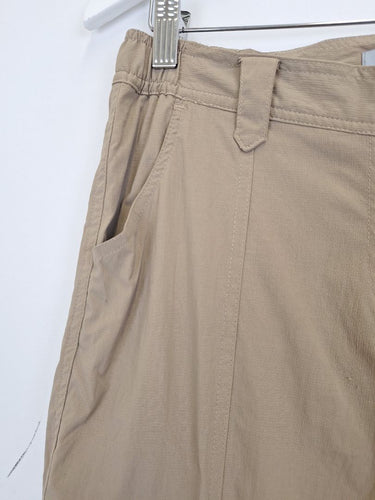 Second-Hand - Snowgum Tan Multi Pocket Hiking Pants Size 10 - SwapUp