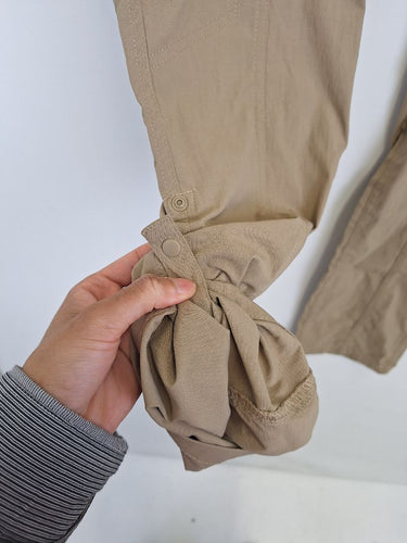Second-Hand - Snowgum Tan Multi Pocket Hiking Pants Size 10 - SwapUp