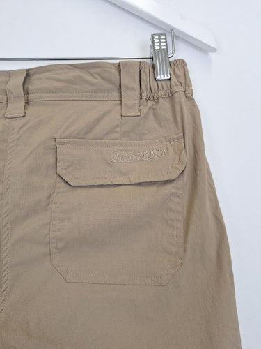 Second-Hand - Snowgum Tan Multi Pocket Hiking Pants Size 10 - SwapUp