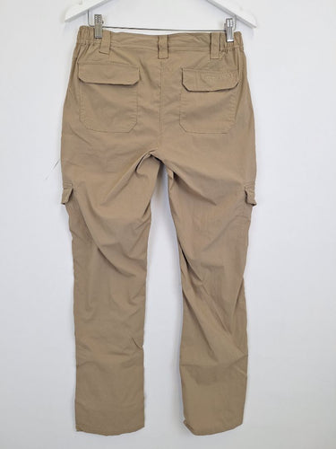 Second-Hand - Snowgum Tan Multi Pocket Hiking Pants Size 10 - SwapUp