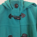 Second-Hand - Sabena Teal Hooded Duffle Coat Size 10 - SwapUp