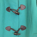 Second-Hand - Sabena Teal Hooded Duffle Coat Size 10 - SwapUp