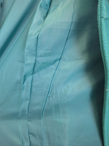 Second-Hand - Sabena Teal Hooded Duffle Coat Size 10 - SwapUp