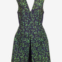 Second-Hand - Moss & Spy Midnight Peacock Tailored Mini Dress Size 10 - SwapUp