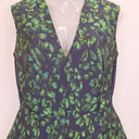 Second-Hand - Moss & Spy Midnight Peacock Tailored Mini Dress Size 10 - SwapUp