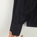 Second-Hand - Assorted Brands Elegant Pleated Cotton Top Size M - SwapUp