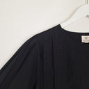 Second-Hand - Assorted Brands Elegant Pleated Cotton Top Size M - SwapUp