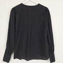 Second-Hand - Assorted Brands Elegant Pleated Cotton Top Size M - SwapUp