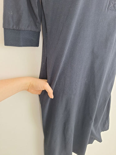 Second-Hand - Sportscraft Everyday Navy Polo Midi Dress Size 10 - SwapUp