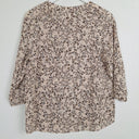 Second-Hand - Marcs Stylish Tied Patterned Silk Top Size 8 - SwapUp