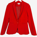 Second-Hand - Marcs Crimson Tailored Work Staple Blazer Size 6 - SwapUp