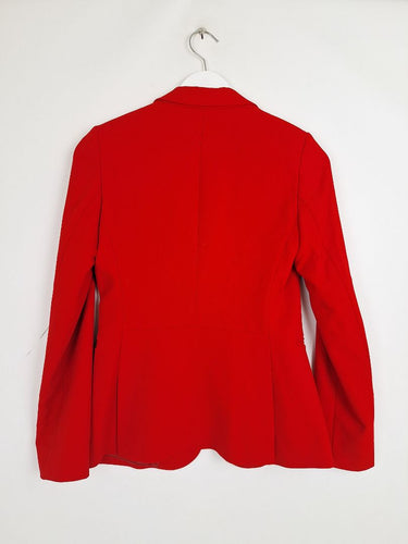 Second-Hand - Marcs Crimson Tailored Work Staple Blazer Size 6 - SwapUp