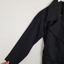 Second-Hand - Elk Effortless Anneli Noir Linen Coat Size 6 - SwapUp