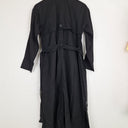 Second-Hand - Elk Effortless Anneli Noir Linen Coat Size 6 - SwapUp