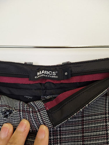 Second-Hand - Marcs Start Over Checkered Pants Size 8 - SwapUp