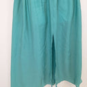 Second-Hand - Veronika Maine Seafoam Elevated Gold Button Dress Size 12 - SwapUp