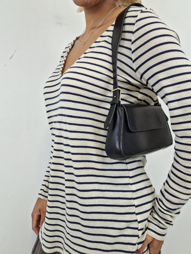 Second-Hand - Zara Chic Gold Buckle Mini Shoulder Bag - SwapUp