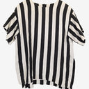 Second-Hand - Lee Mathews Striped Side Split Linen Top Size 12 - SwapUp