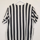 Second-Hand - Lee Mathews Striped Side Split Linen Top Size 12 - SwapUp