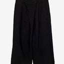 Second-Hand - Lee Mathews Linen Angle Pleat Wide Leg Pants Size 12 - SwapUp