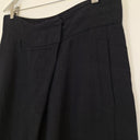 Second-Hand - Lee Mathews Linen Angle Pleat Wide Leg Pants Size 12 - SwapUp
