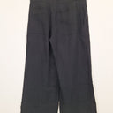 Second-Hand - Lee Mathews Linen Angle Pleat Wide Leg Pants Size 12 - SwapUp