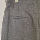 Second-Hand - Lee Mathews Charcoal Wool Raw Edge Skirt Size 12 - SwapUp