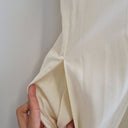 Second-Hand - COS Ivory Classic Pleated Midi Dress Size L - SwapUp
